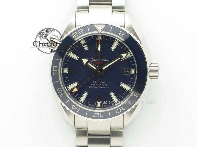 0801 Durable Planet Ocean Professional Ceramic Bezel 42mm 1:1 MK Best Edition Silver Markers On SS Bracelet A 8085